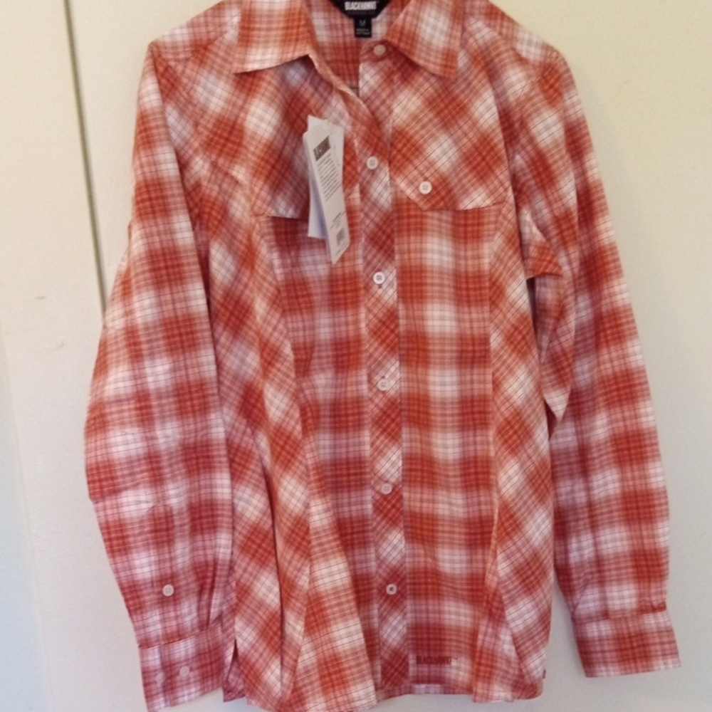 Brand New Classic Plaid Women Button Down Strenia Top